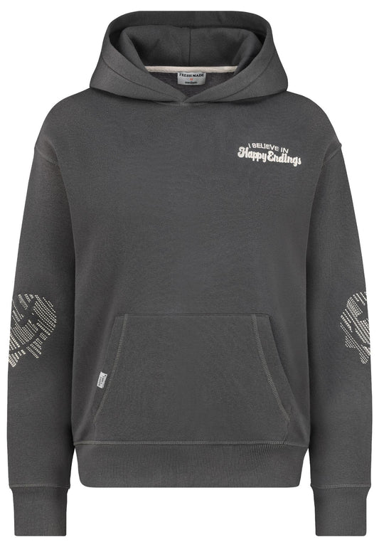 DOB Sweat, langarm, Kapuze mit Abnä