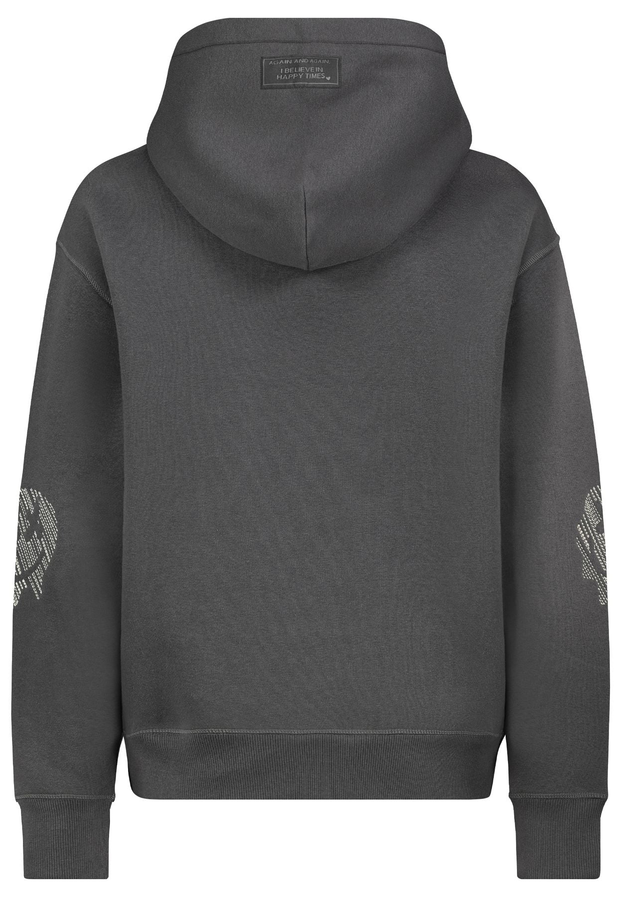 DOB Sweat, langarm, Kapuze mit Abnä
