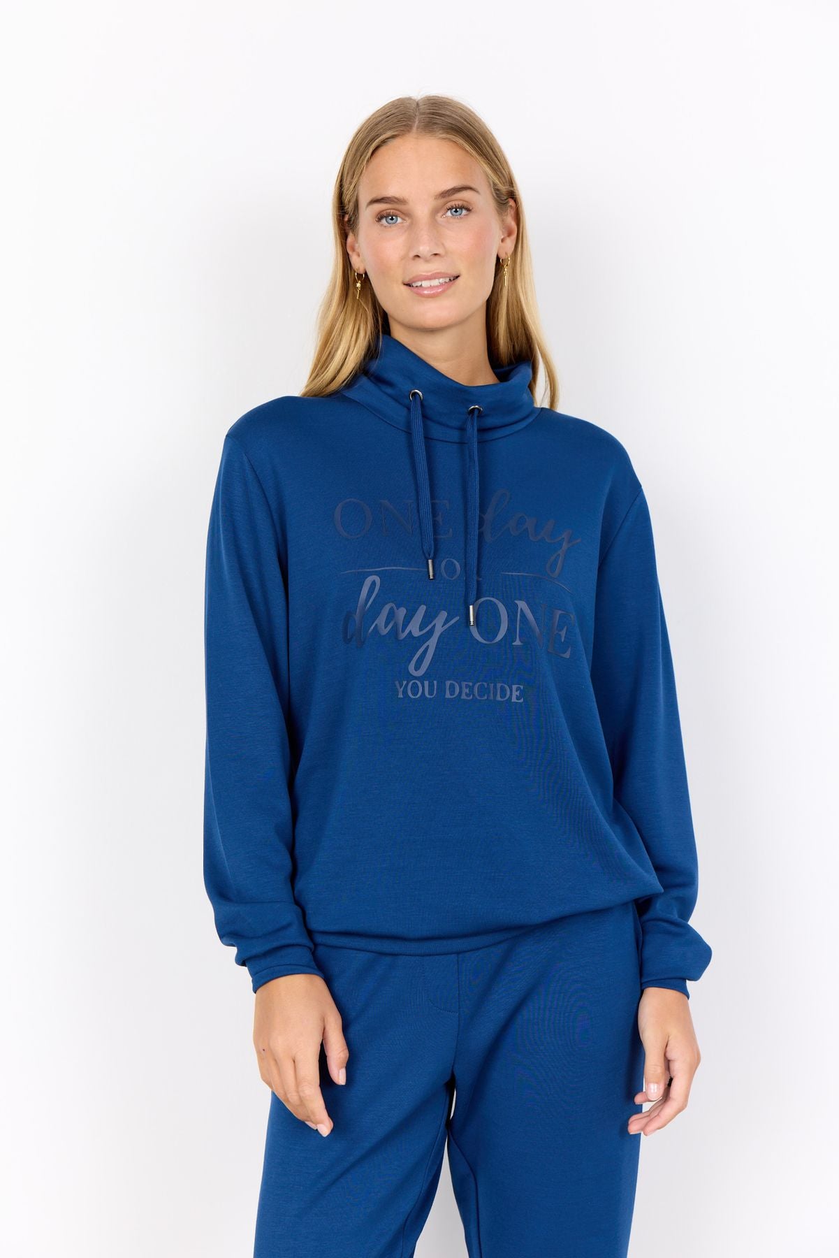 Sweatshirt Damen Stehkragen