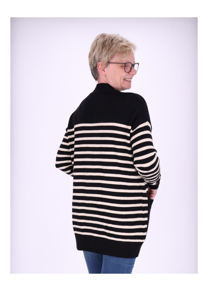 Strickjacke Ringel Damen