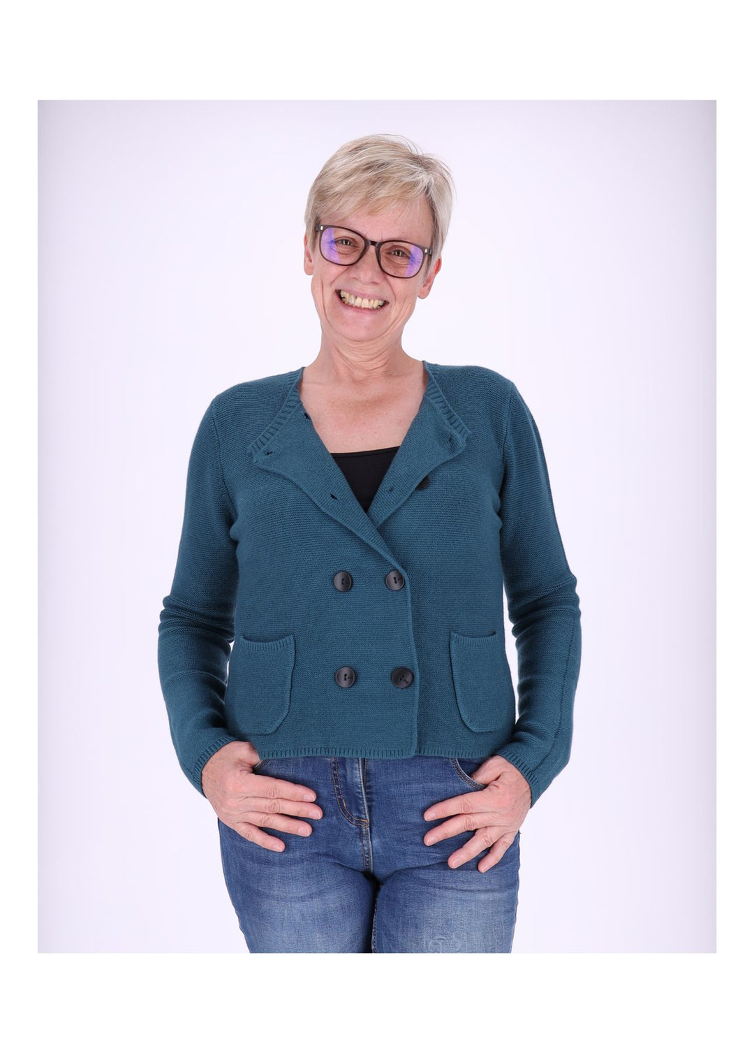 Strickjacke Damen Zweireier