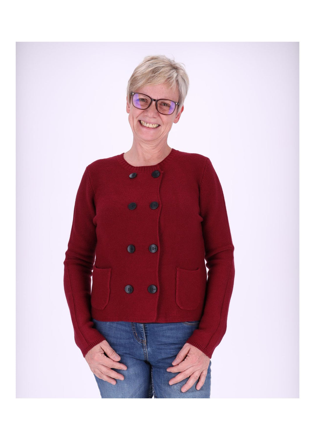 Strickjacke Damen Zweireier