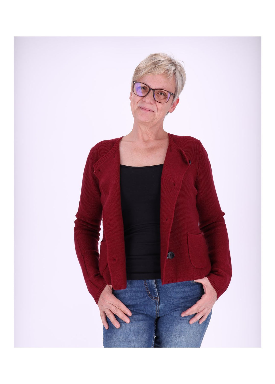 Strickjacke Damen Zweireier