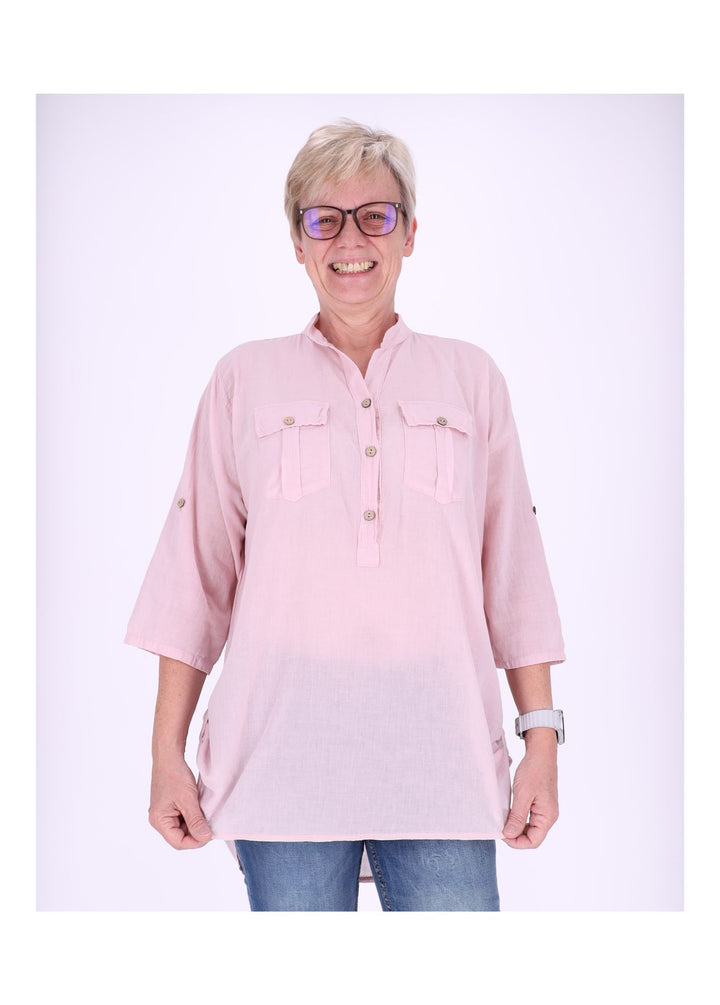 Splash of Color Blusenshirt Damen