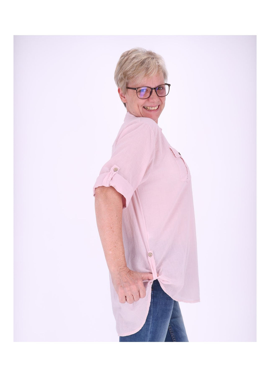 Splash of Color Blusenshirt Damen