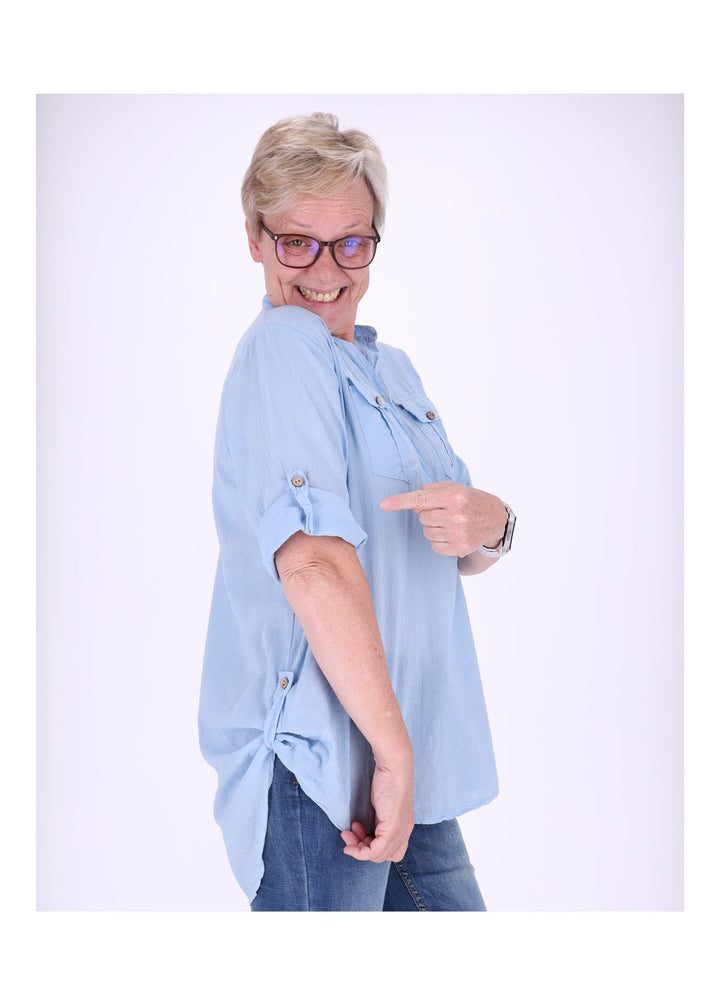 Splash of Color Blusenshirt Damen