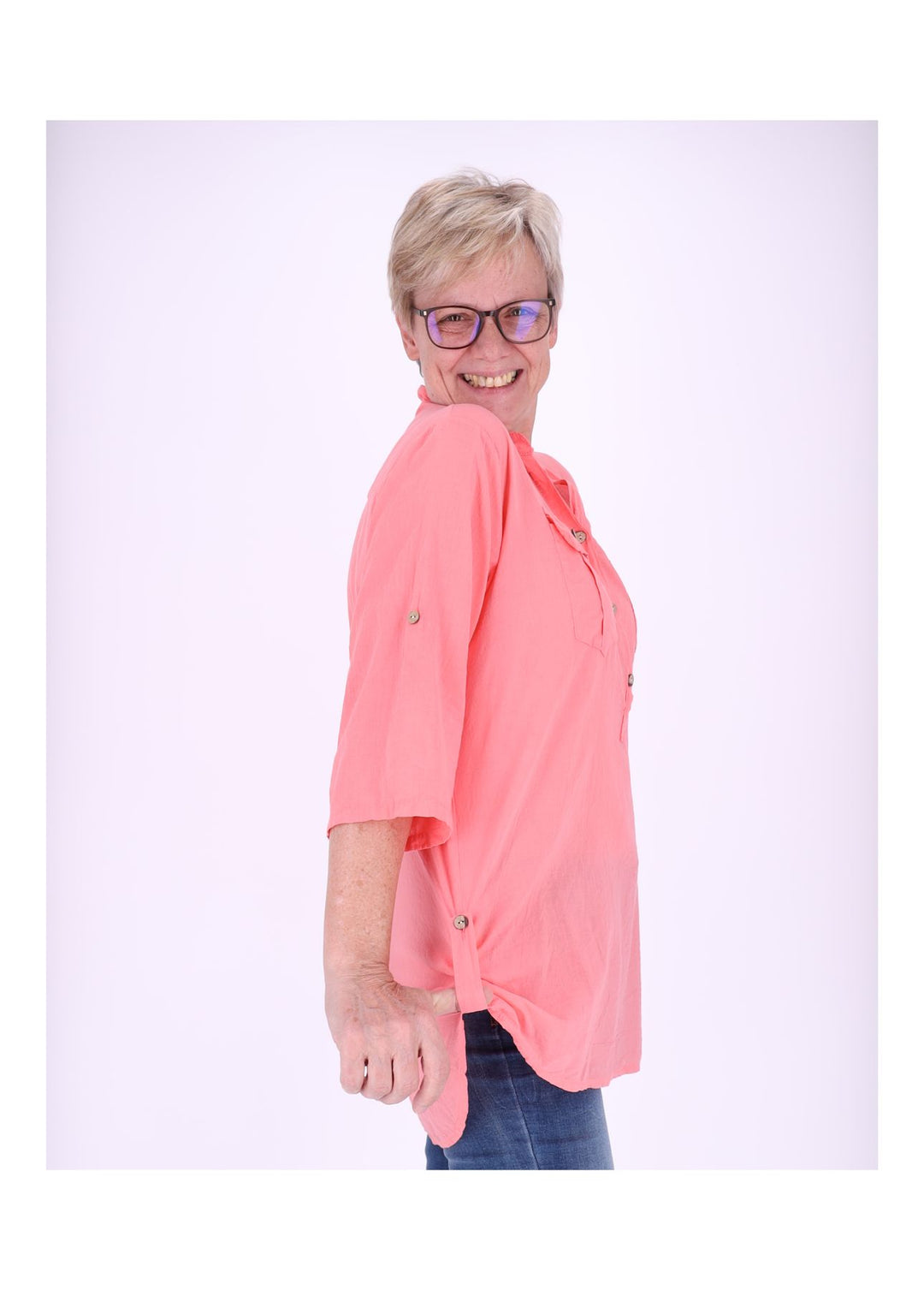 Splash of Color Blusenshirt Damen