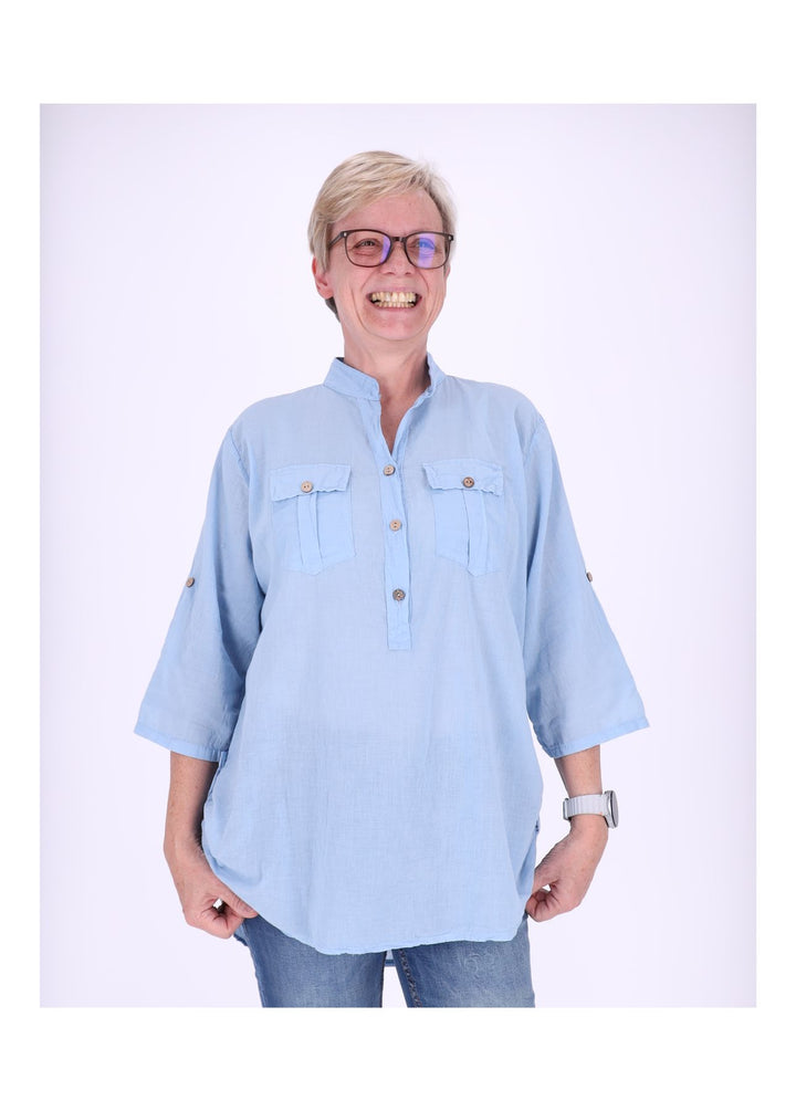 Splash of Color Blusenshirt Damen