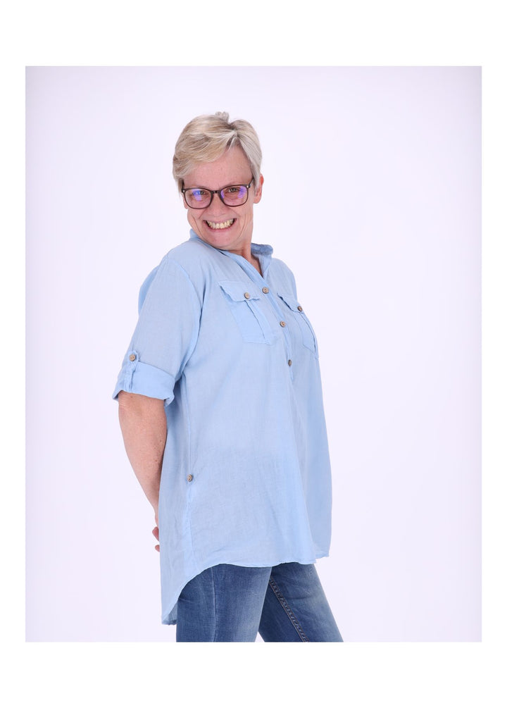 Splash of Color Blusenshirt Damen