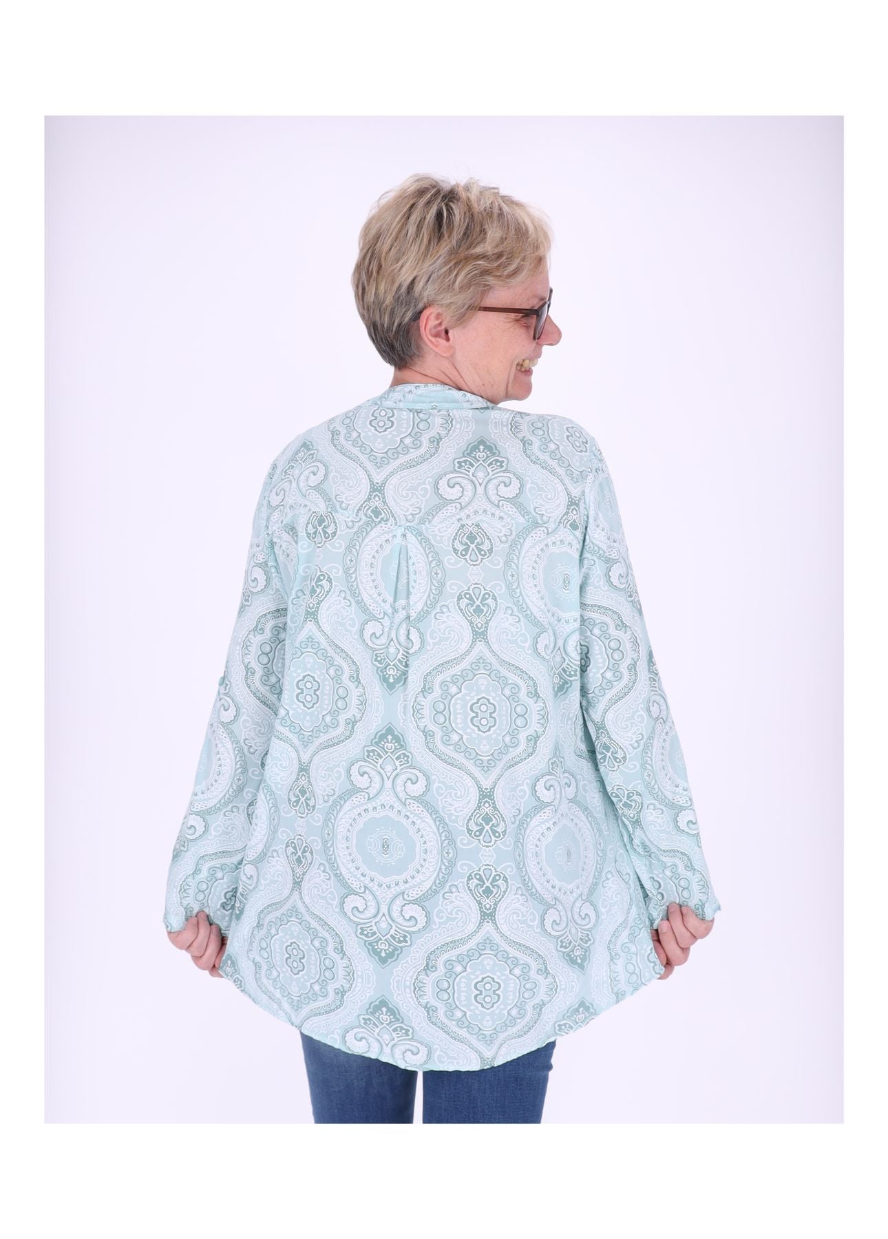 Blusenshirt AOP