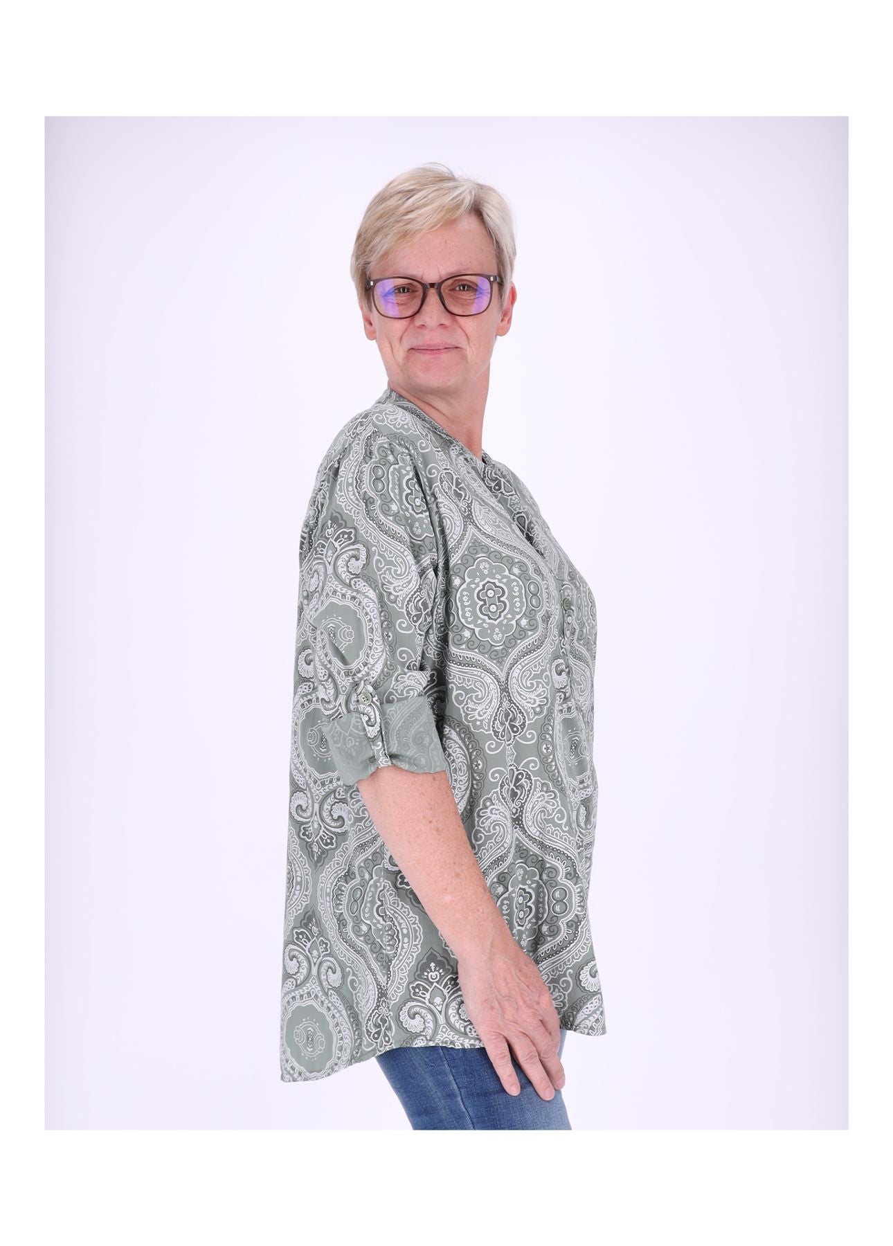 Blusenshirt AOP