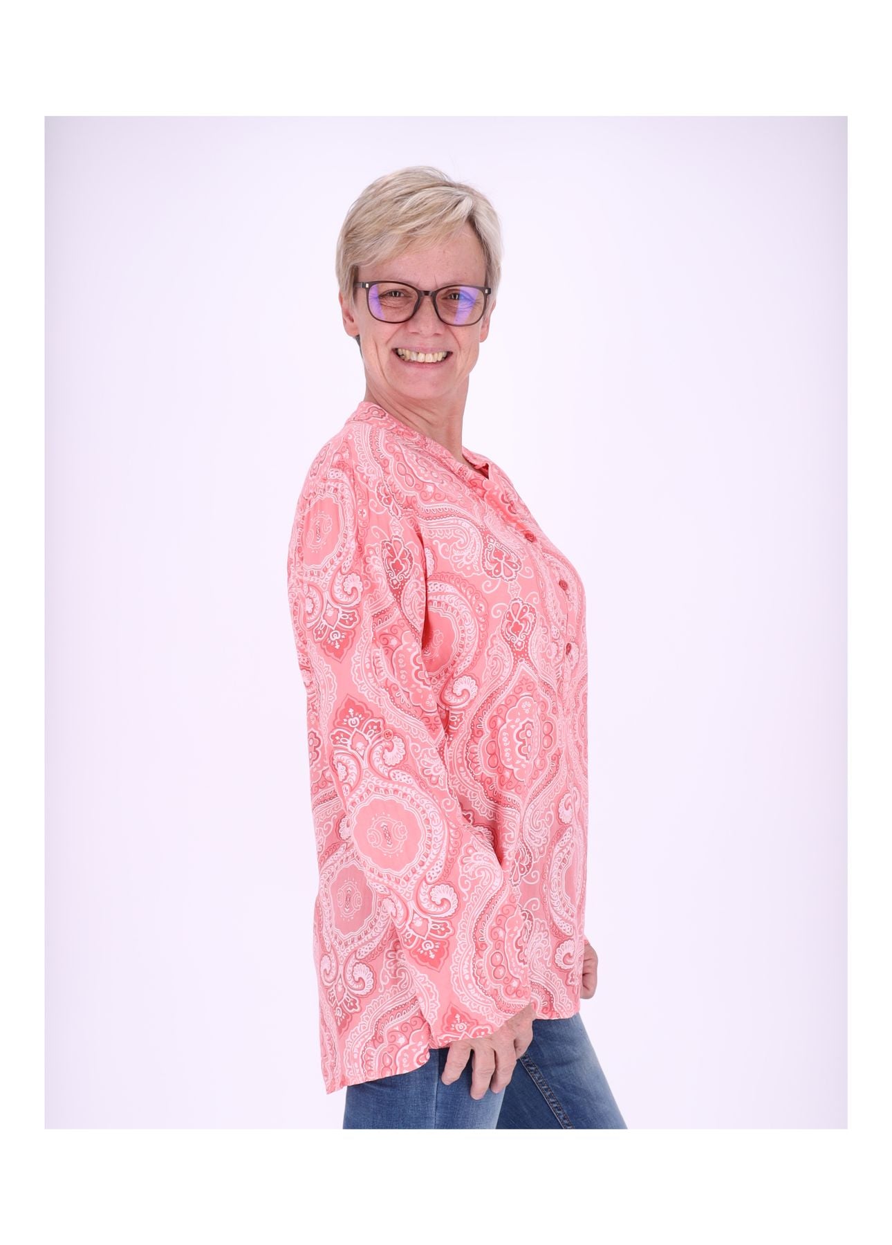 Blusenshirt AOP