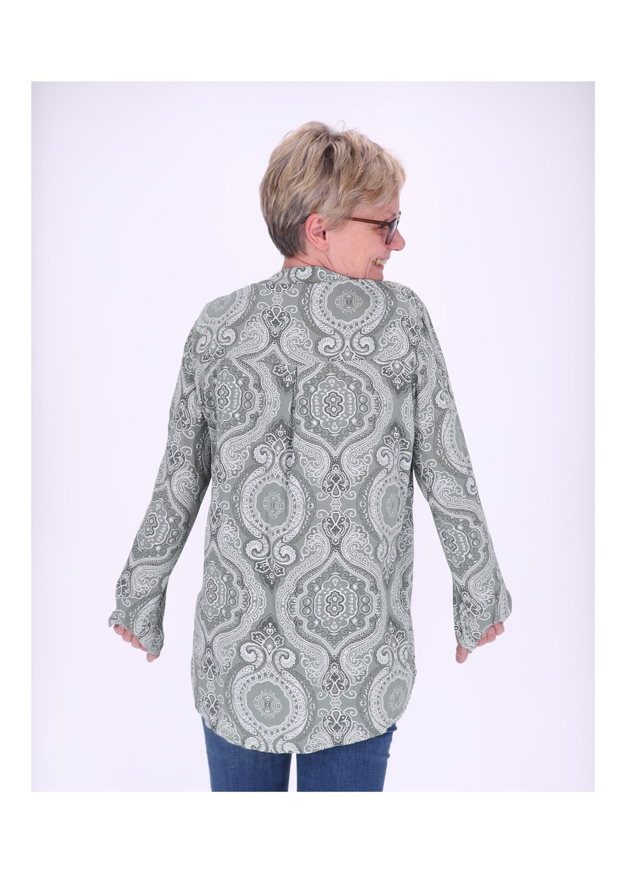 Blusenshirt AOP
