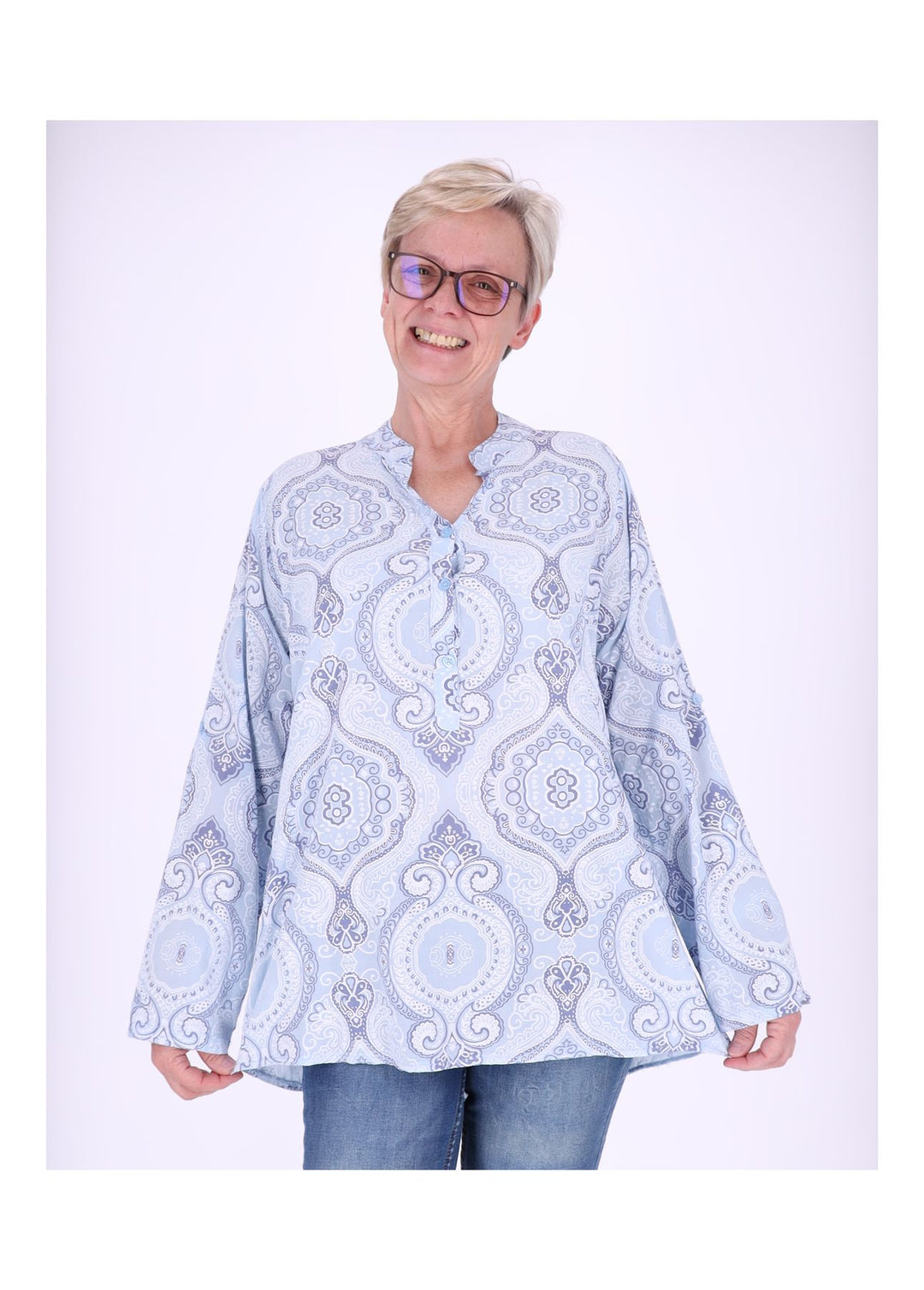 Splash of Color Damen Blusenshirt