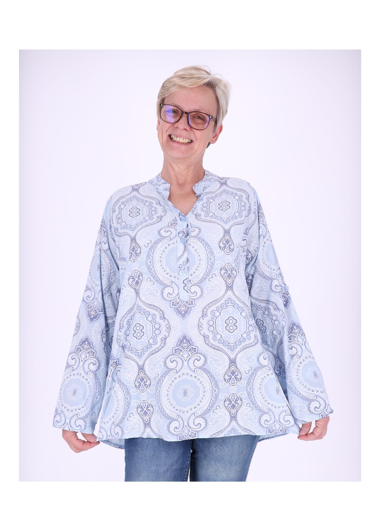 Blusenshirt AOP