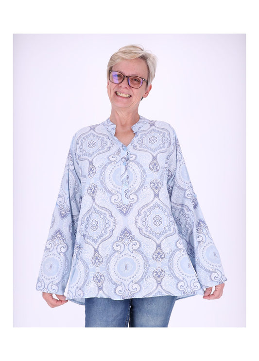 Blusenshirt AOP
