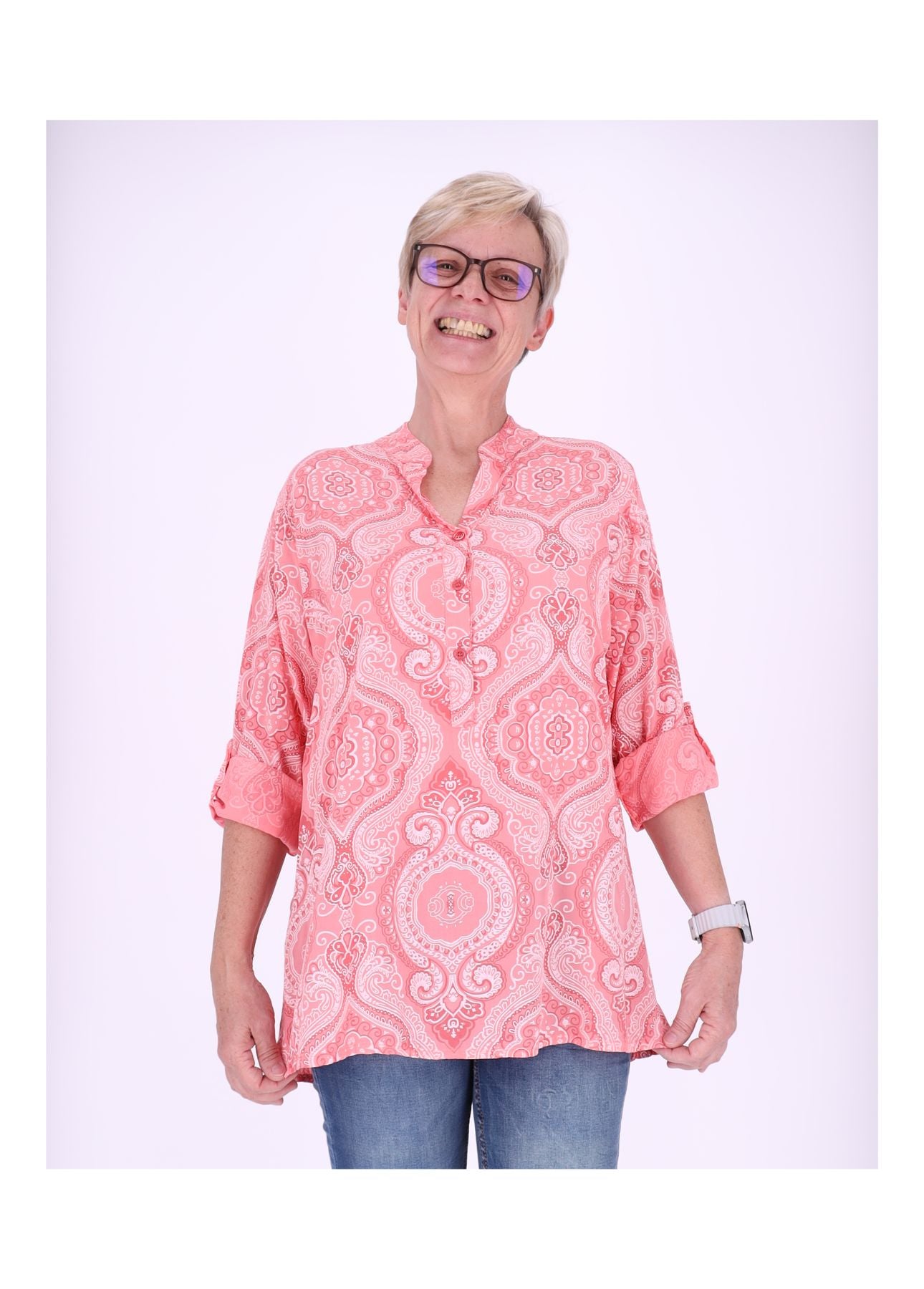 Blusenshirt AOP