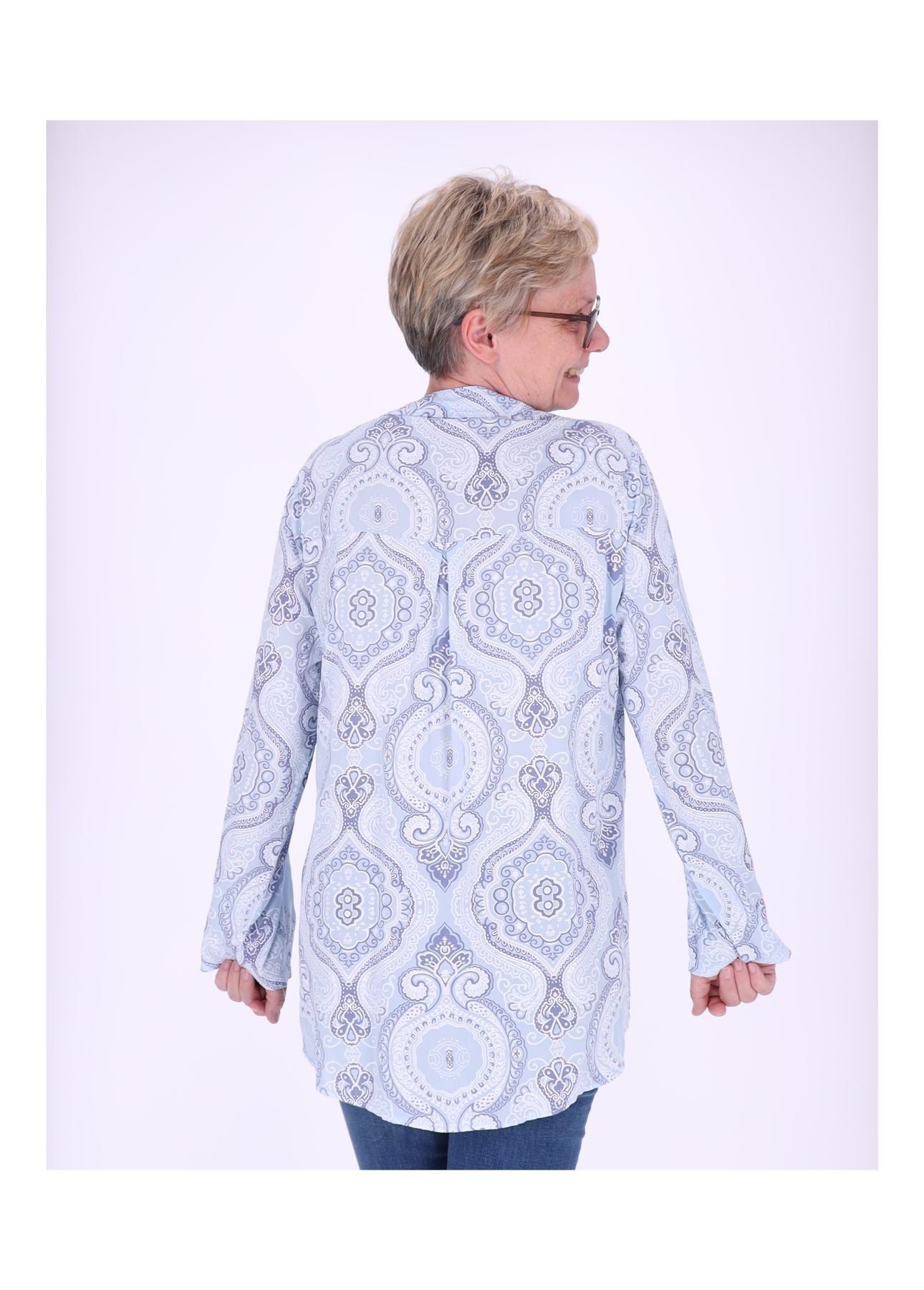 Blusenshirt AOP