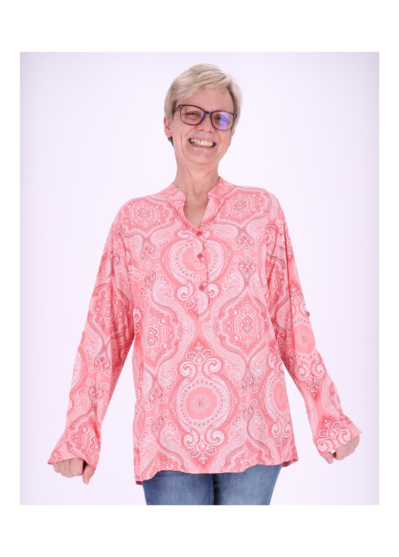 Blusenshirt AOP