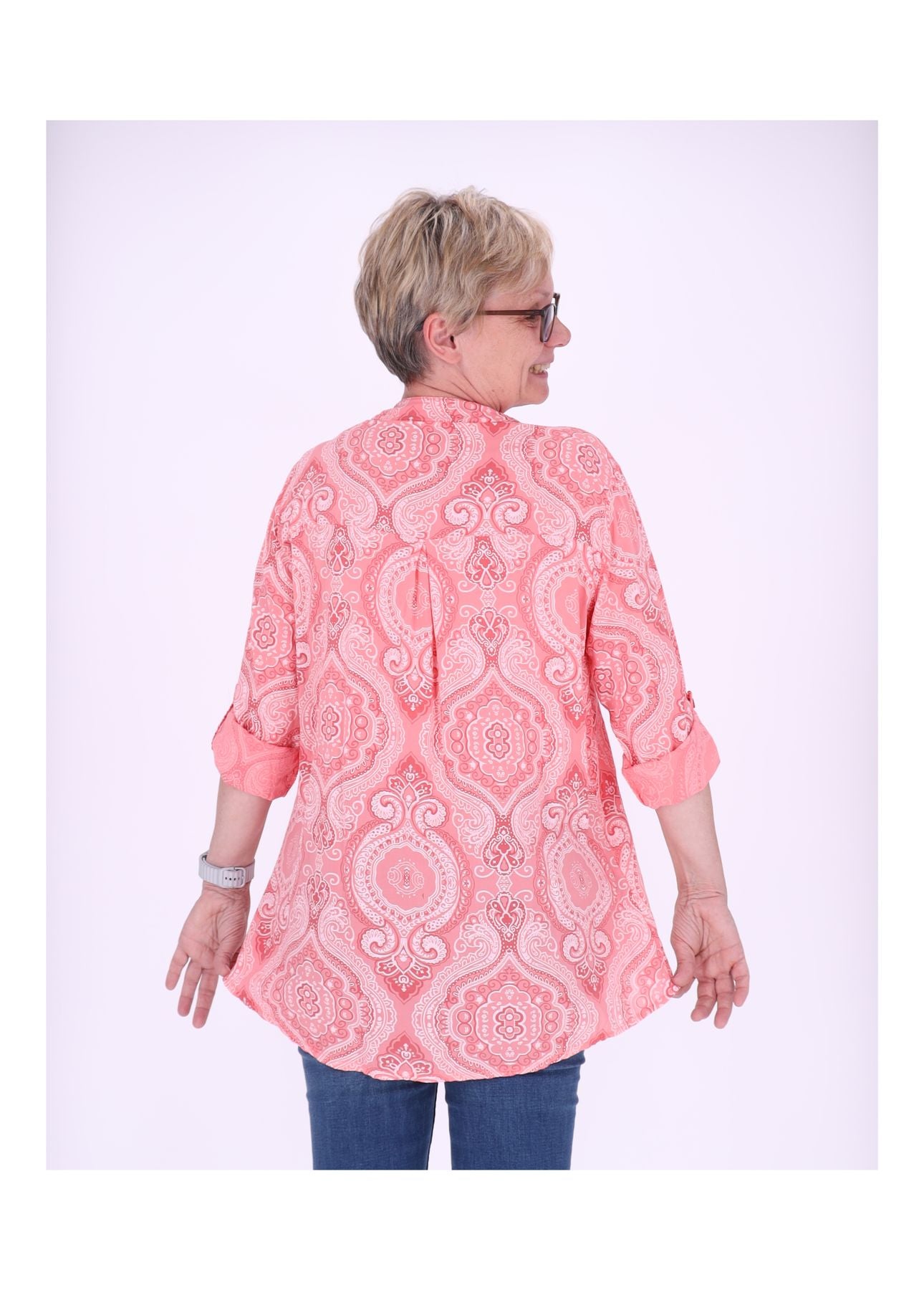 Blusenshirt AOP