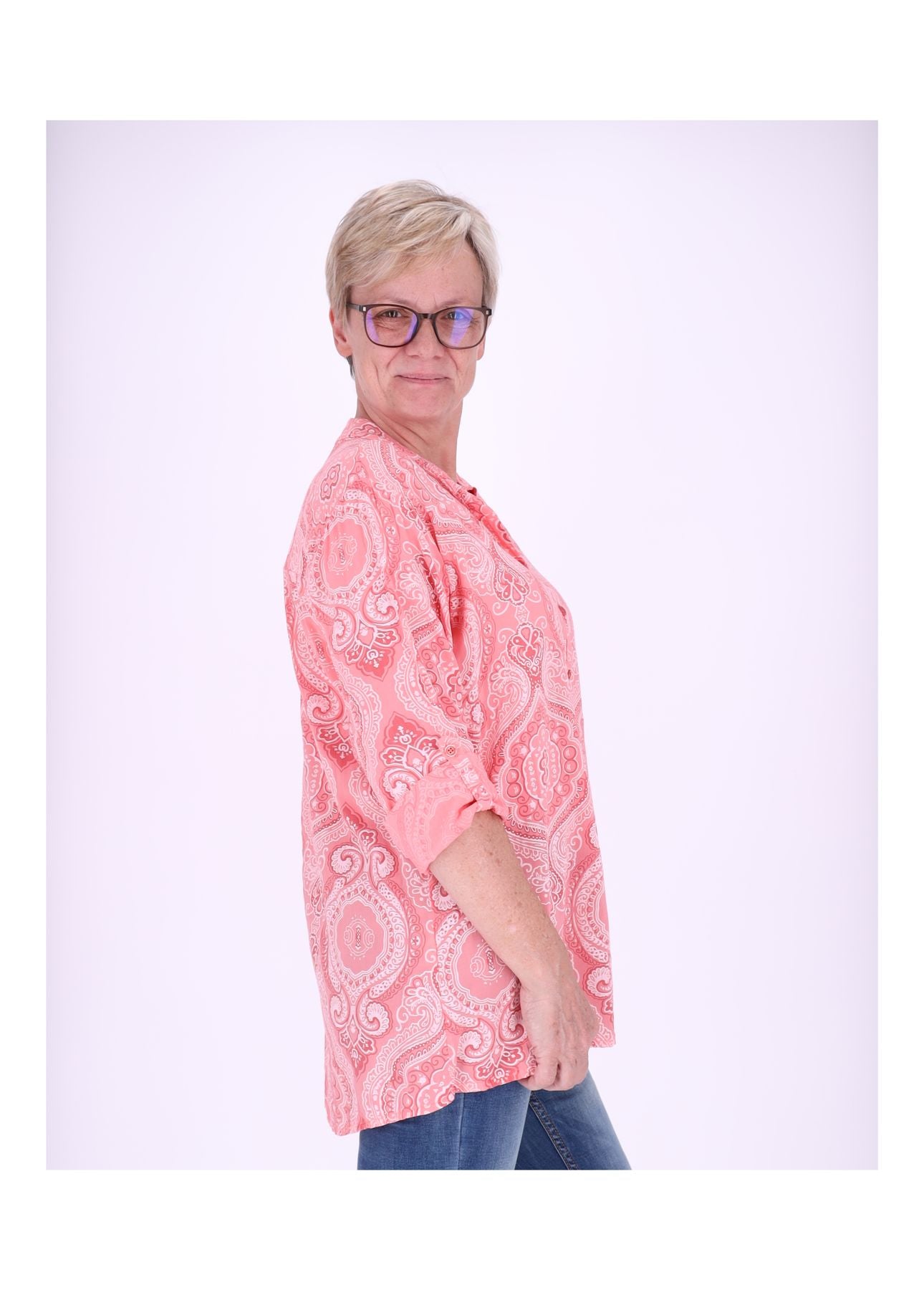 Blusenshirt AOP