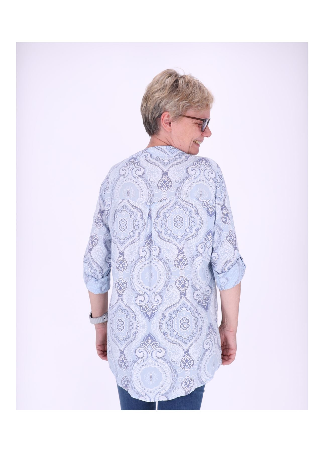 Blusenshirt AOP