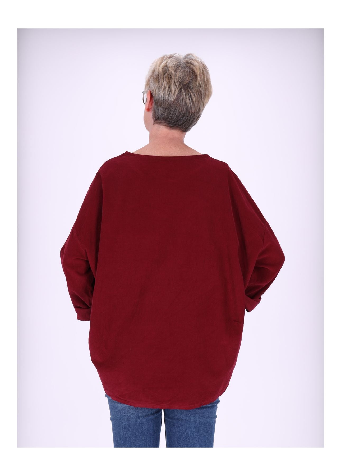 Damen Shirt Babycord