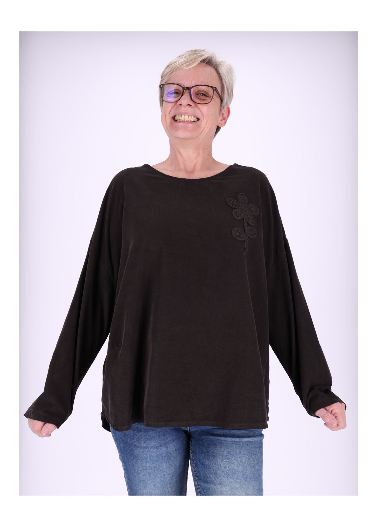 Damen Shirt Babycord