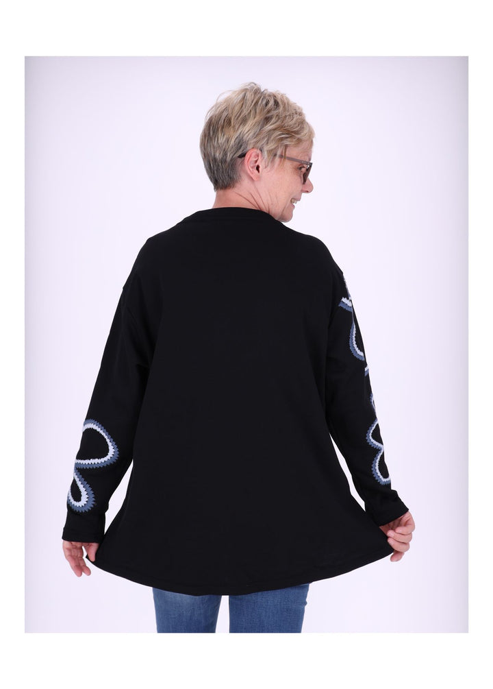 My Dress Damen Sweatshirt Blüte