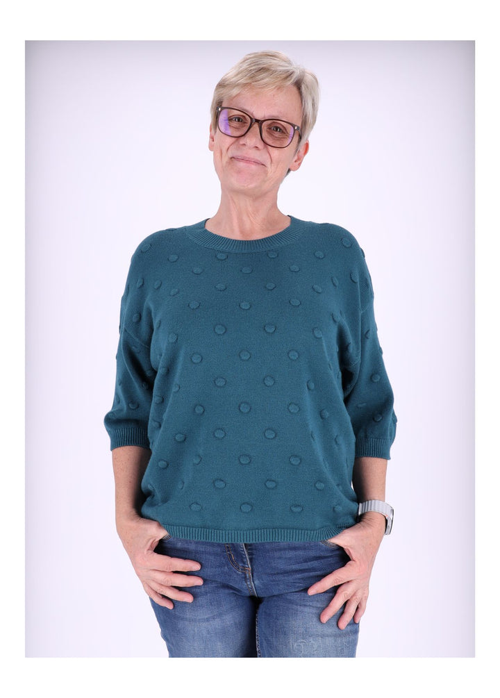 Strick Damen Kurzarm