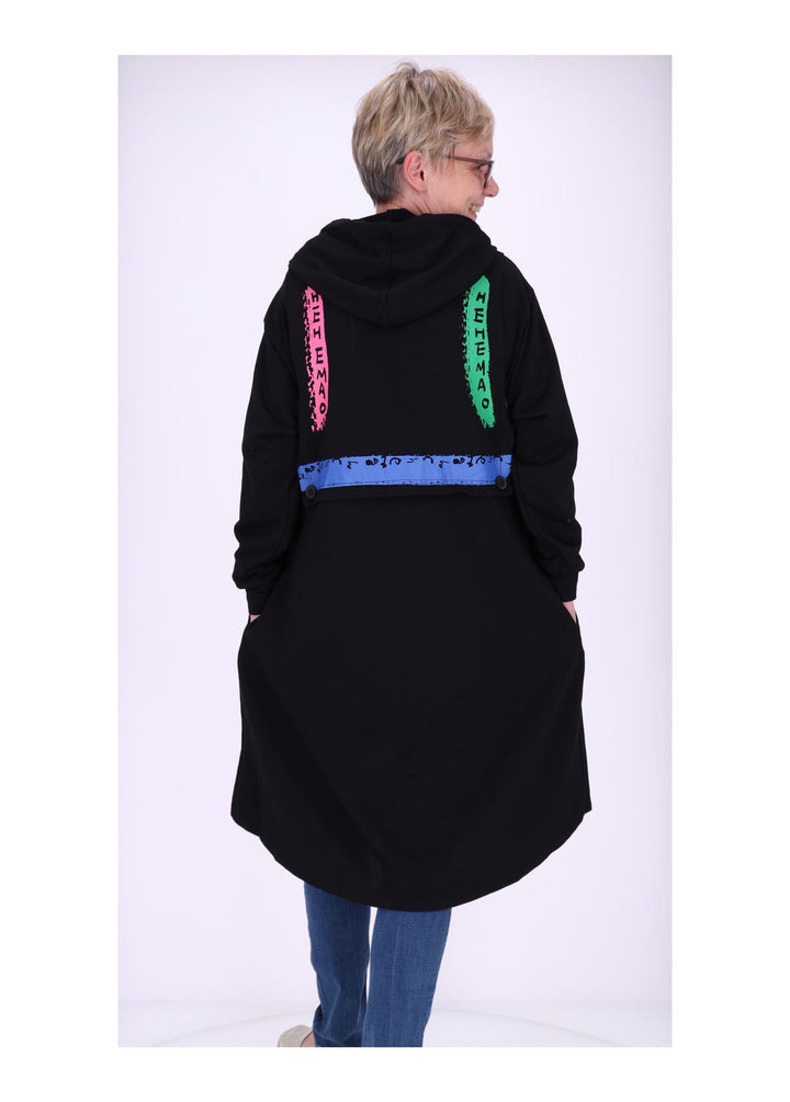 Sweatkleid Kapuze