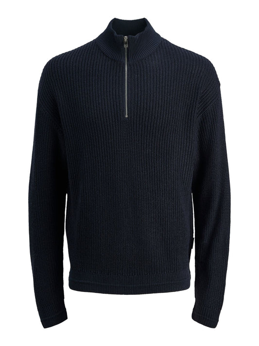 Herren JJKAITO KNIT HALF ZIP BF