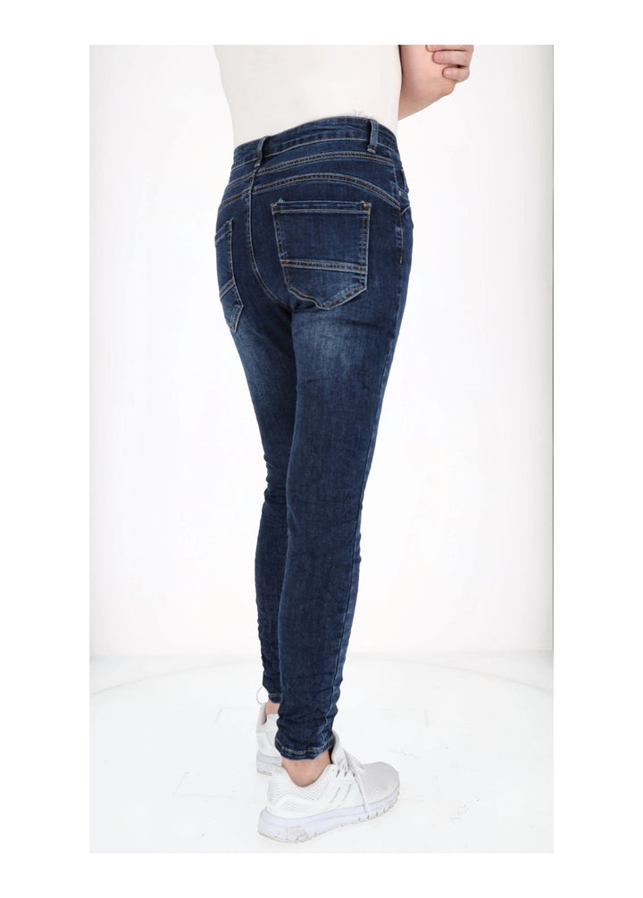 Damen Jeans Skinny Knopfleiste