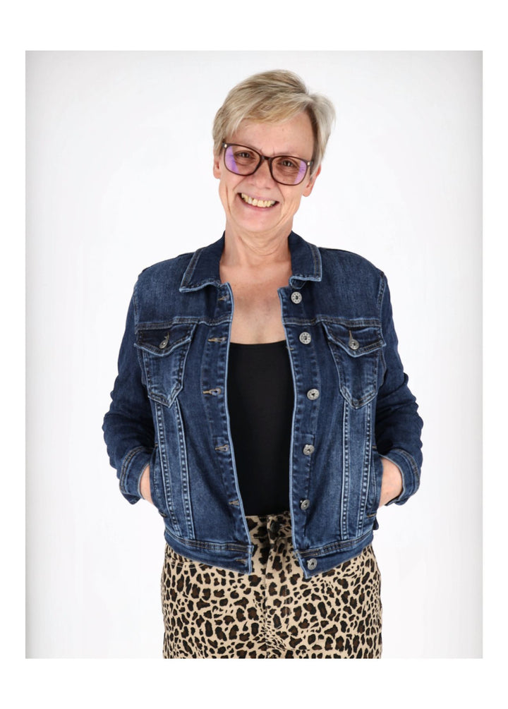 Splash of Color Jeansjacke Damen