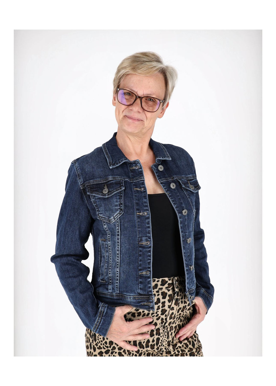 Splash of Color Jeansjacke Damen