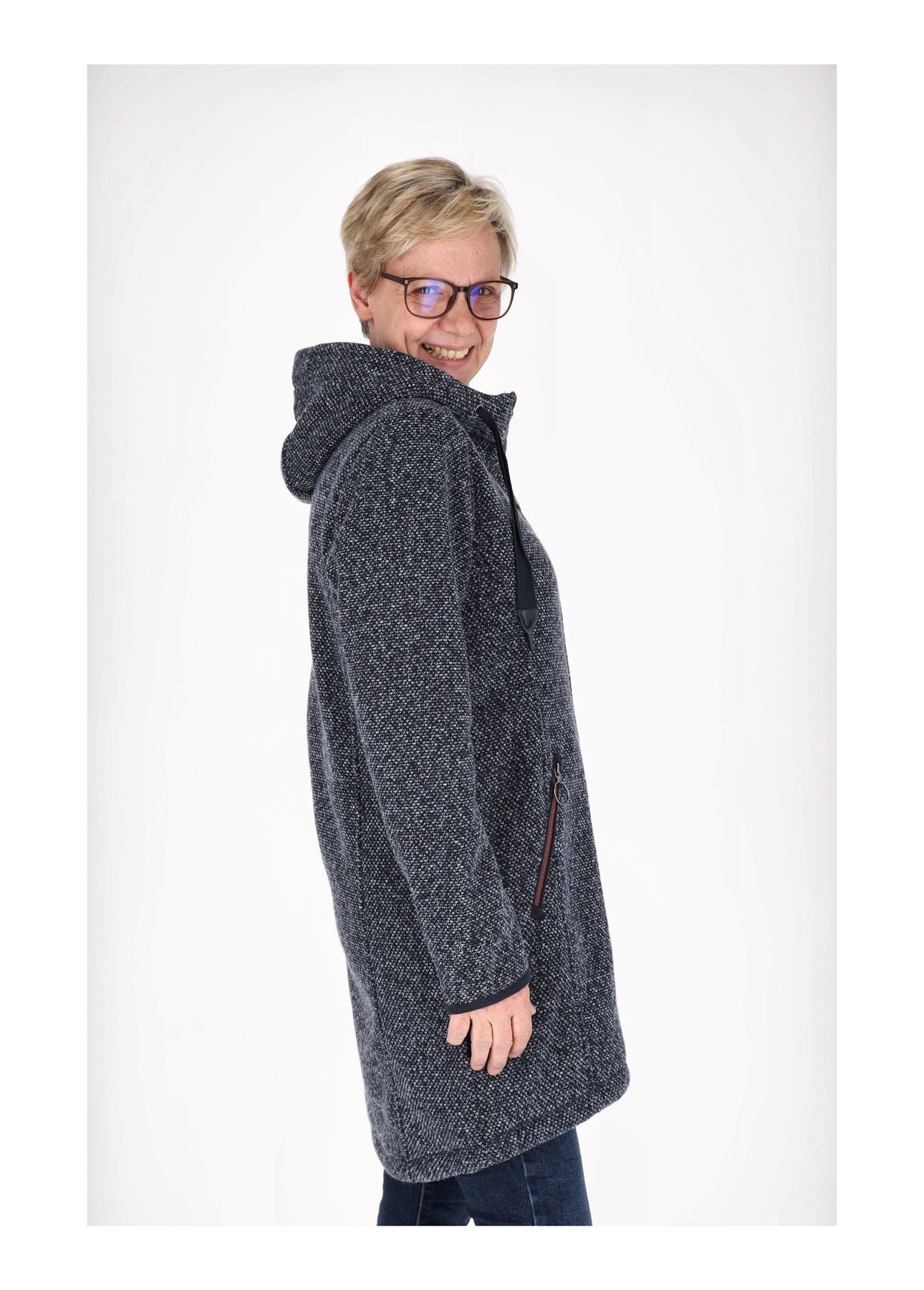Damen Sweatmantel