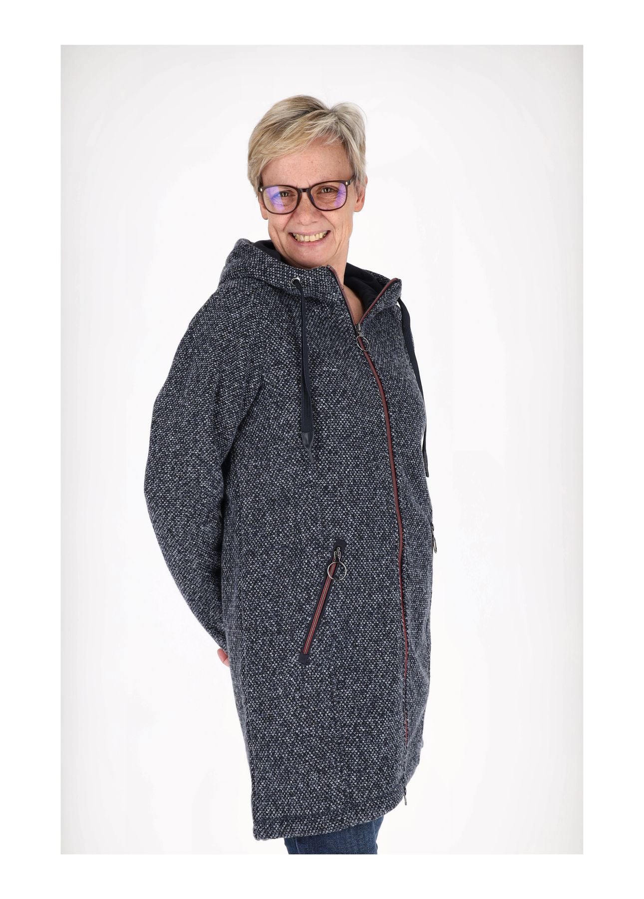 Damen Sweatmantel