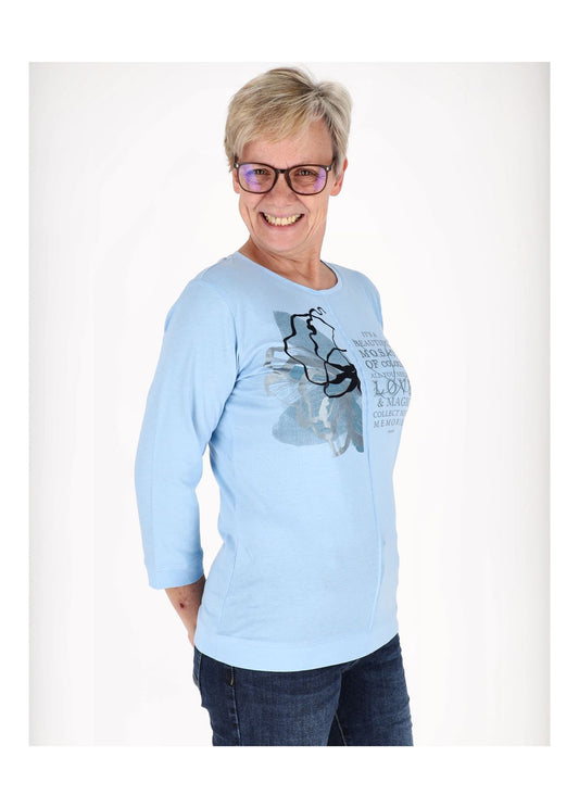 Damen Shirt 3/4