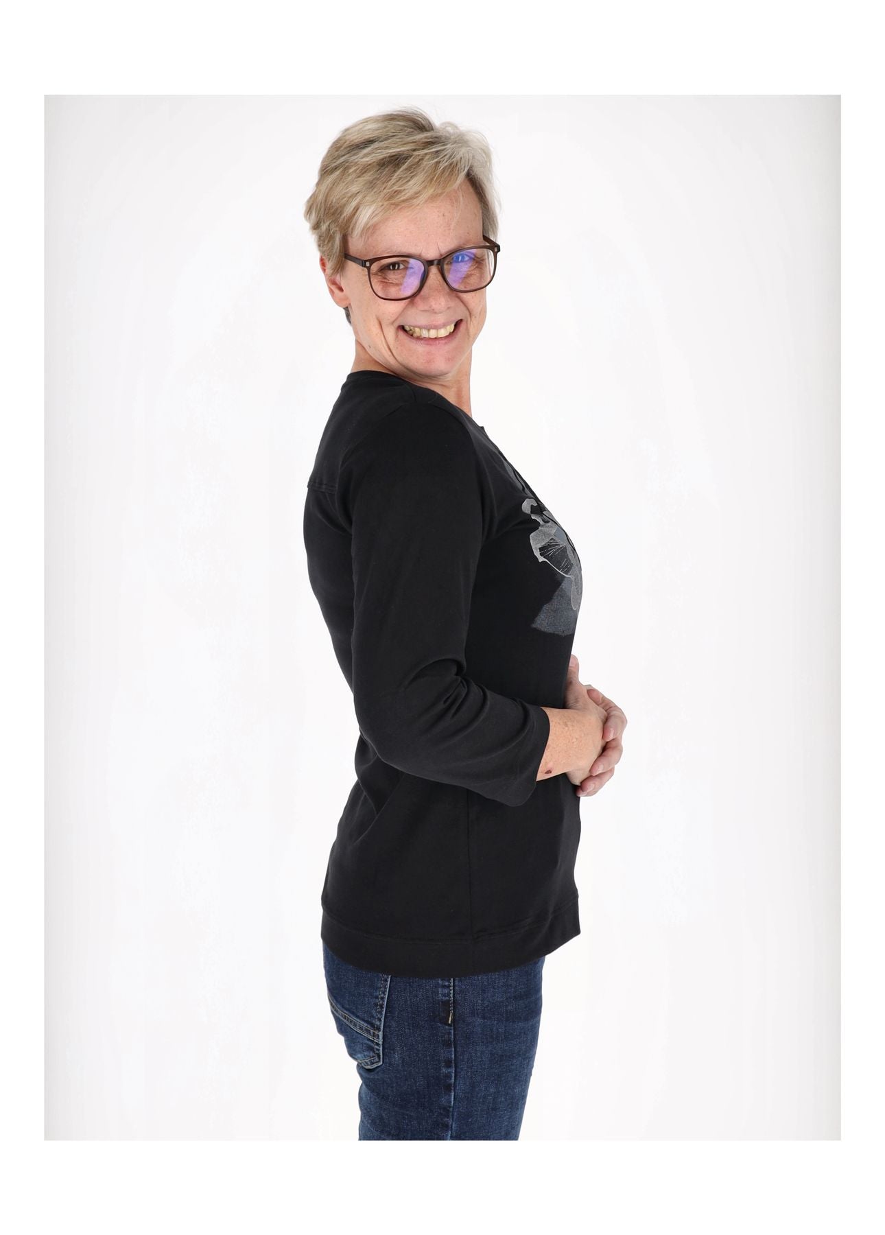 Damen Shirt 3/4