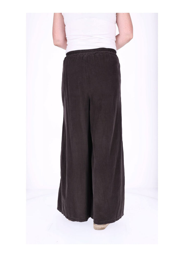 Hose Damen weites Bein Babycord