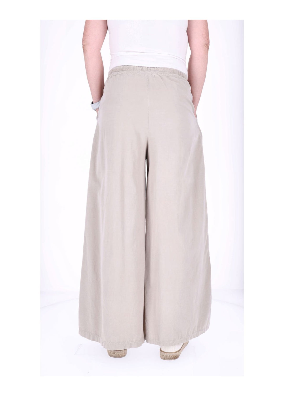 Hose Damen weites Bein Babycord