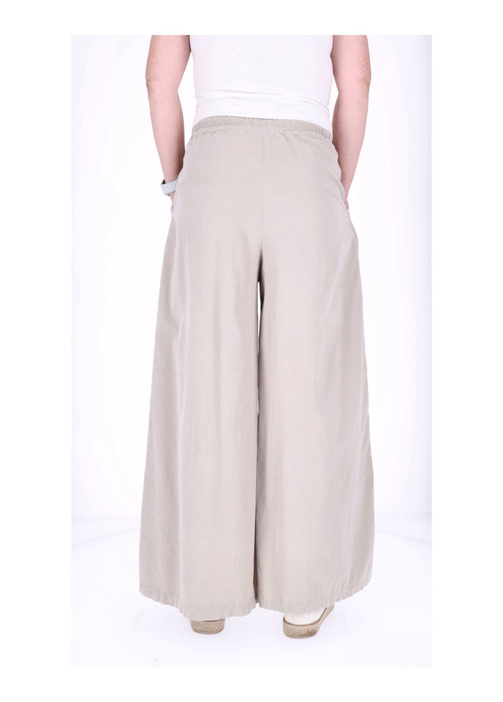 Hose Damen weites Bein Babycord