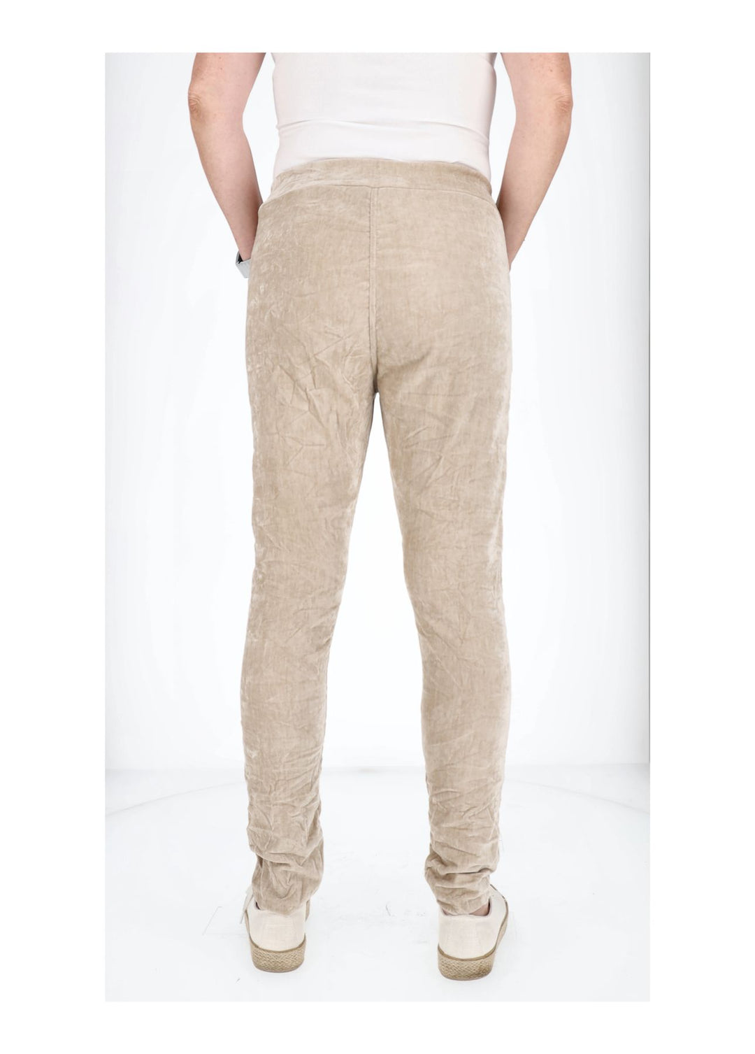 Schlupfhose Damen Samt