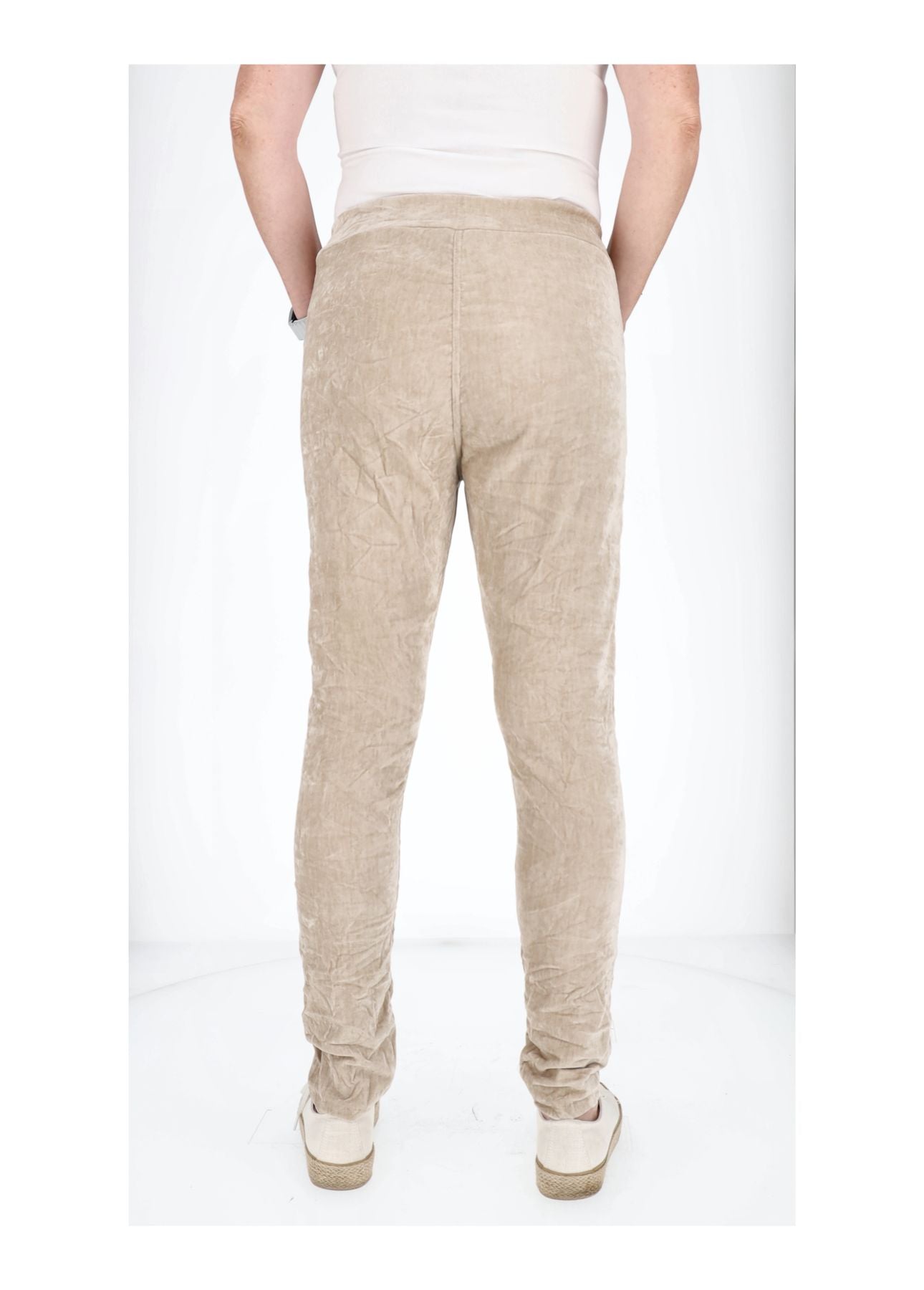 Schlupfhose Damen Samt