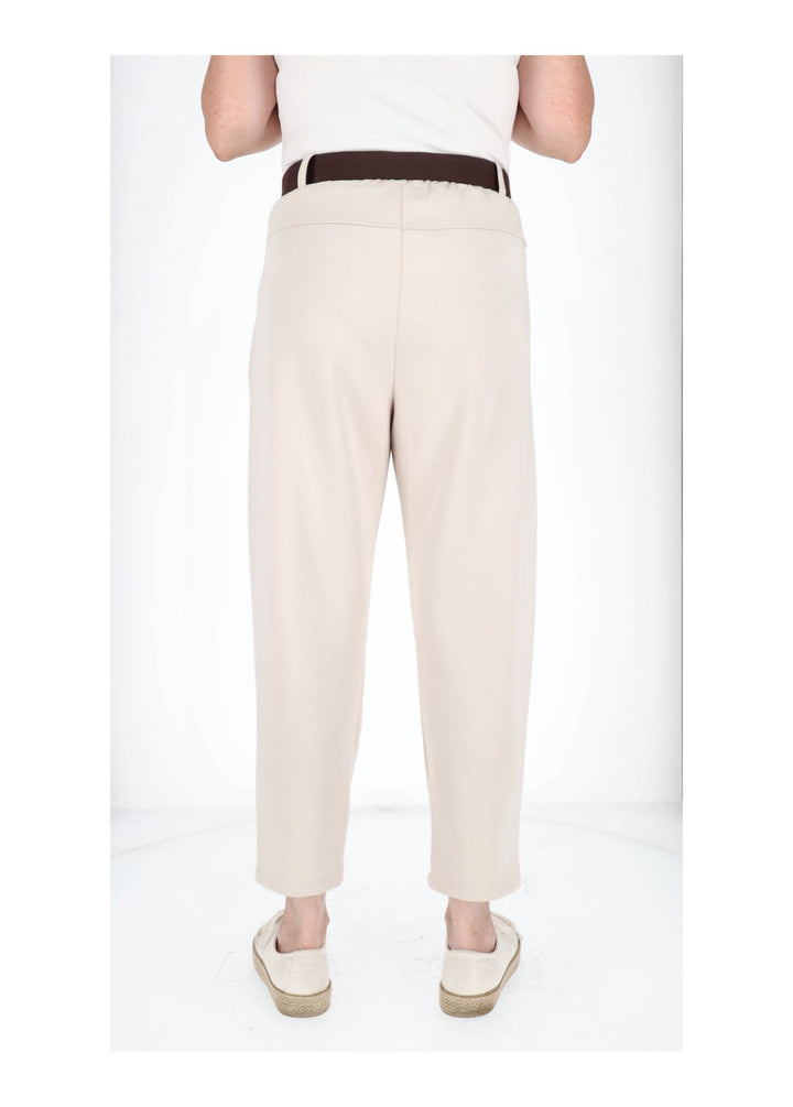 Hose Damen Sweatqualität Knöpfe