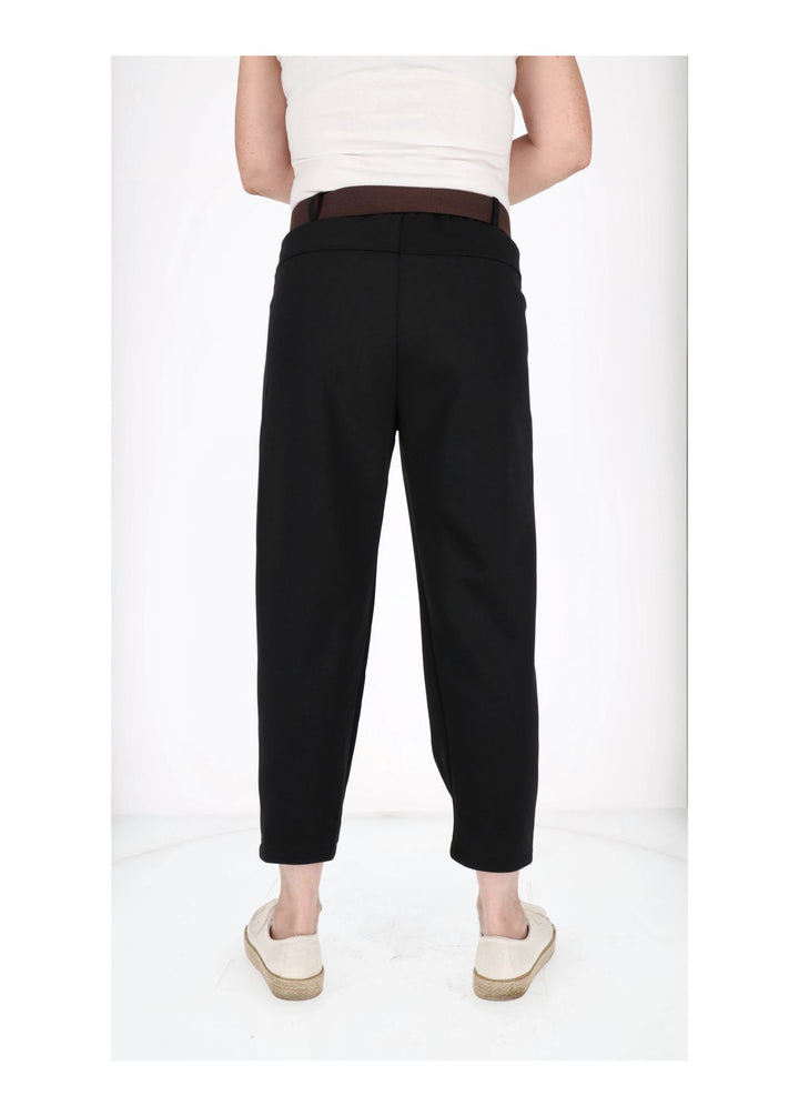 Hose Damen Sweatqualität Knöpfe