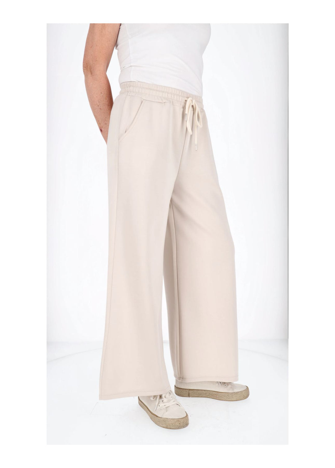 Hose Damen weites Bein