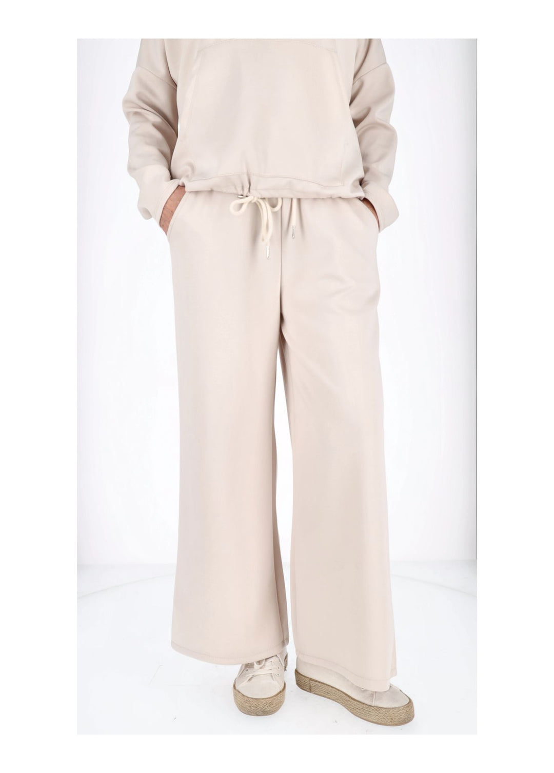 Hose Damen weites Bein