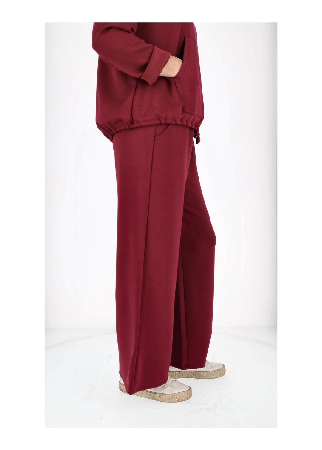 Hose Damen weites Bein