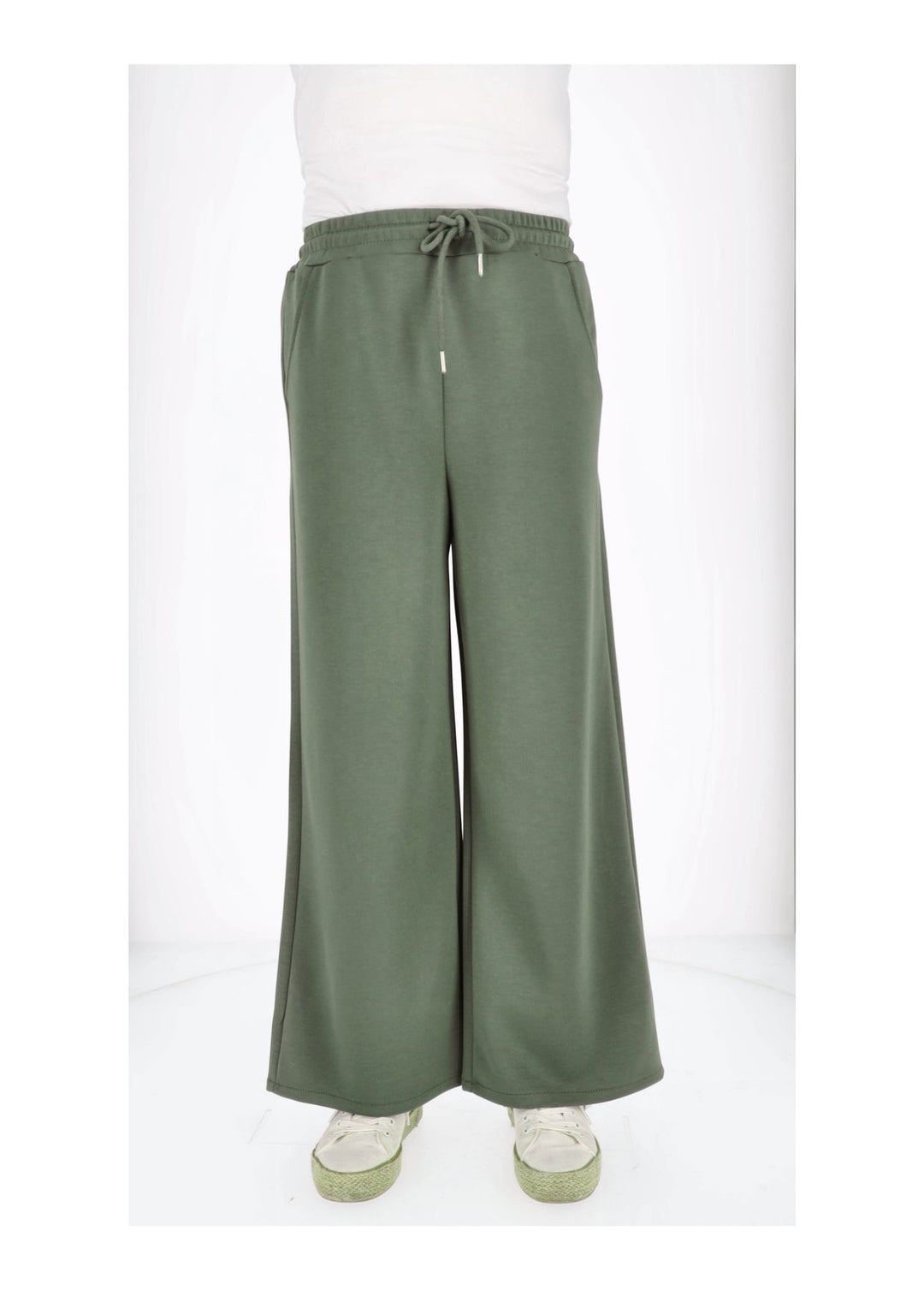 Hose Damen weites Bein